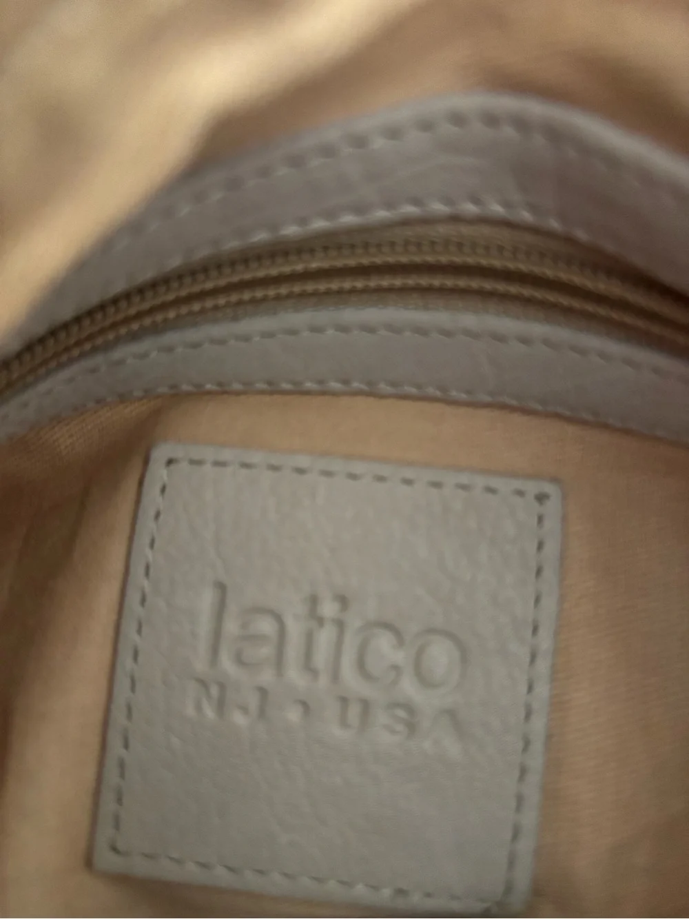 Latico Half-Moon Leather Crossbody Bag - Cream